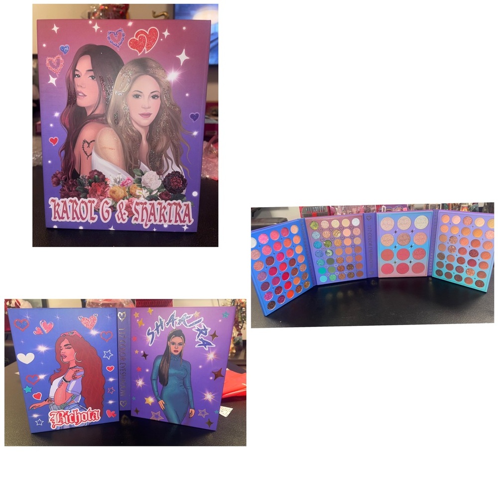 Karol G Shakira Eye Shadow Pallet